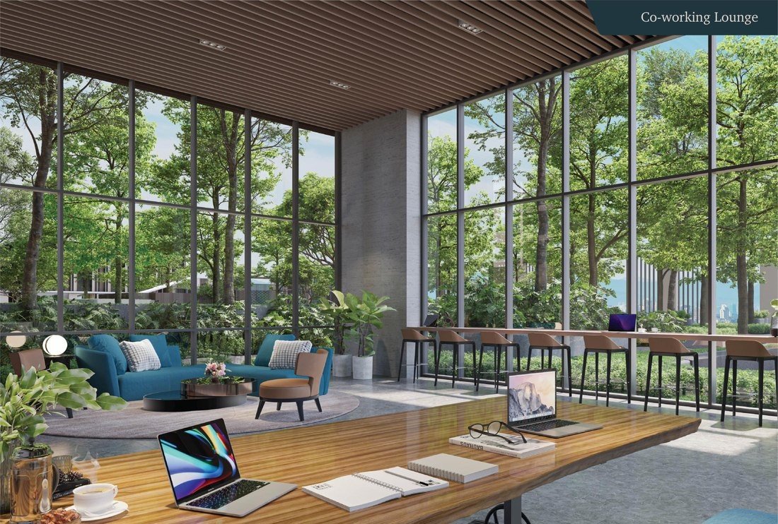 Co-working lounge