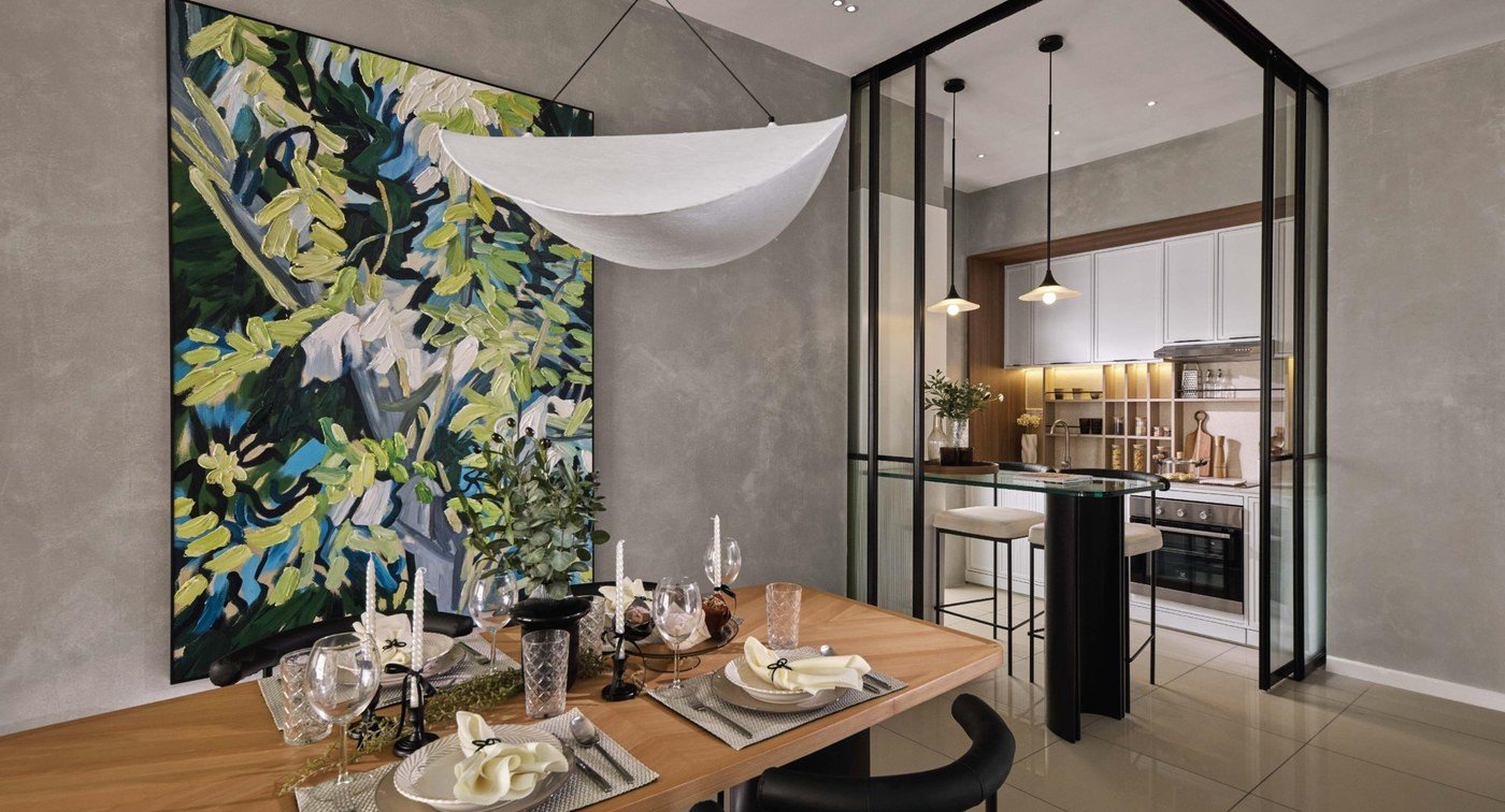 Type B kitchen and dining