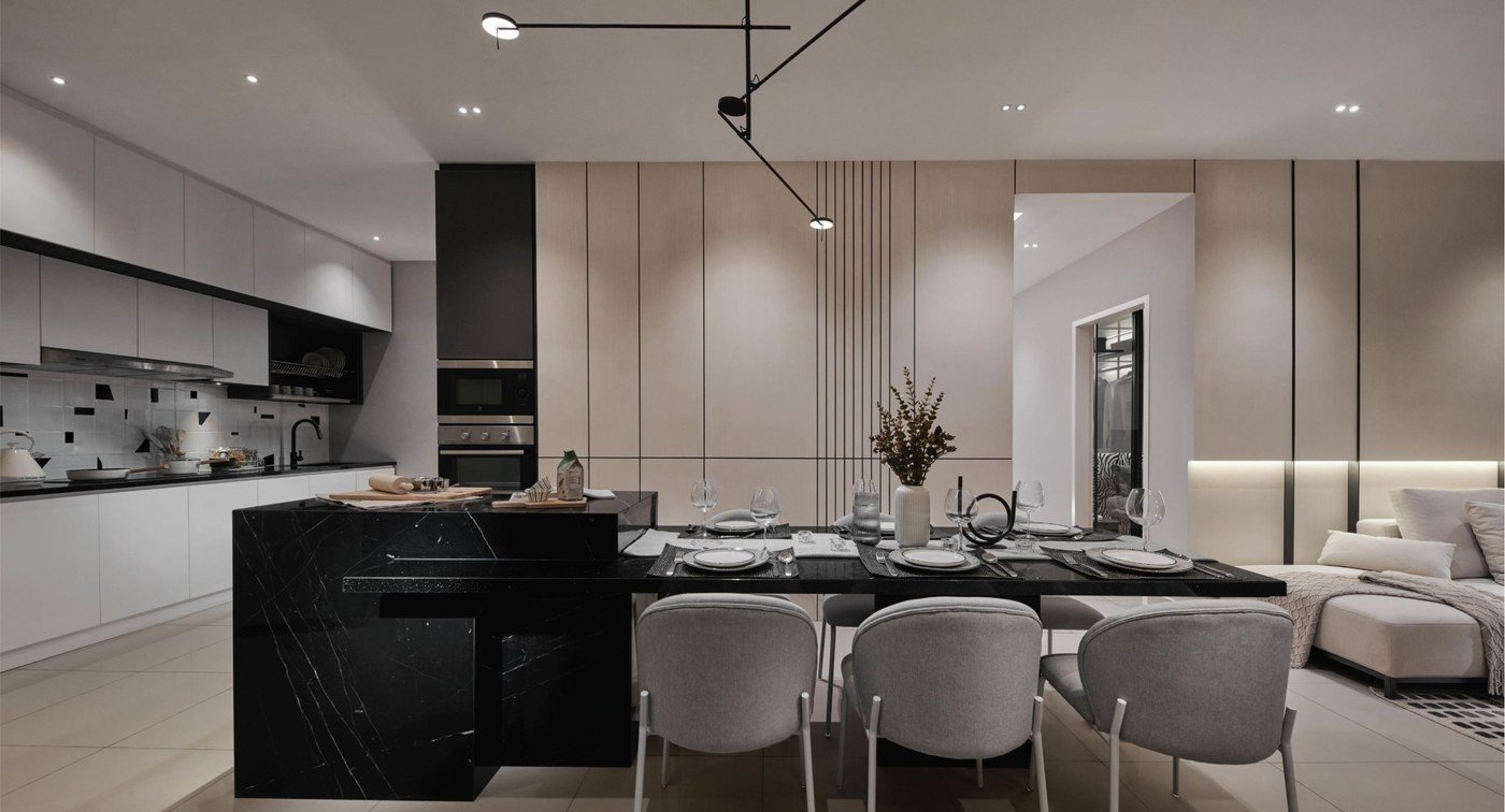 Type C kitchen and dining